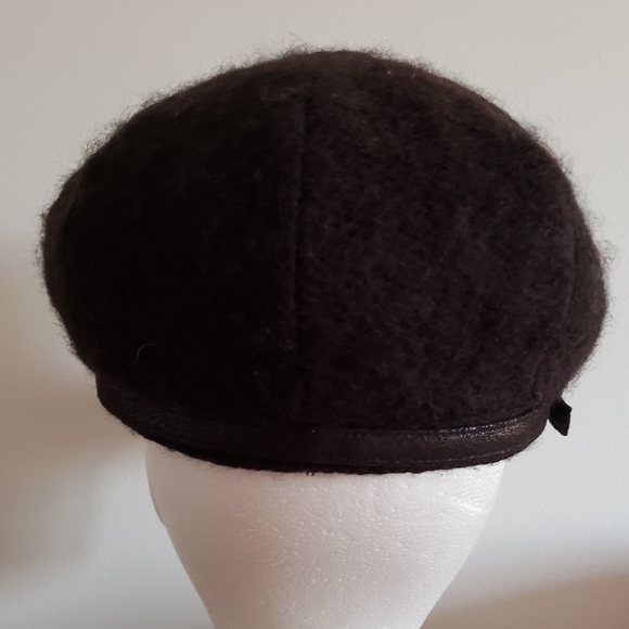 DeLux | Wool-blend Newsboy Cap - Picture 3 of 12